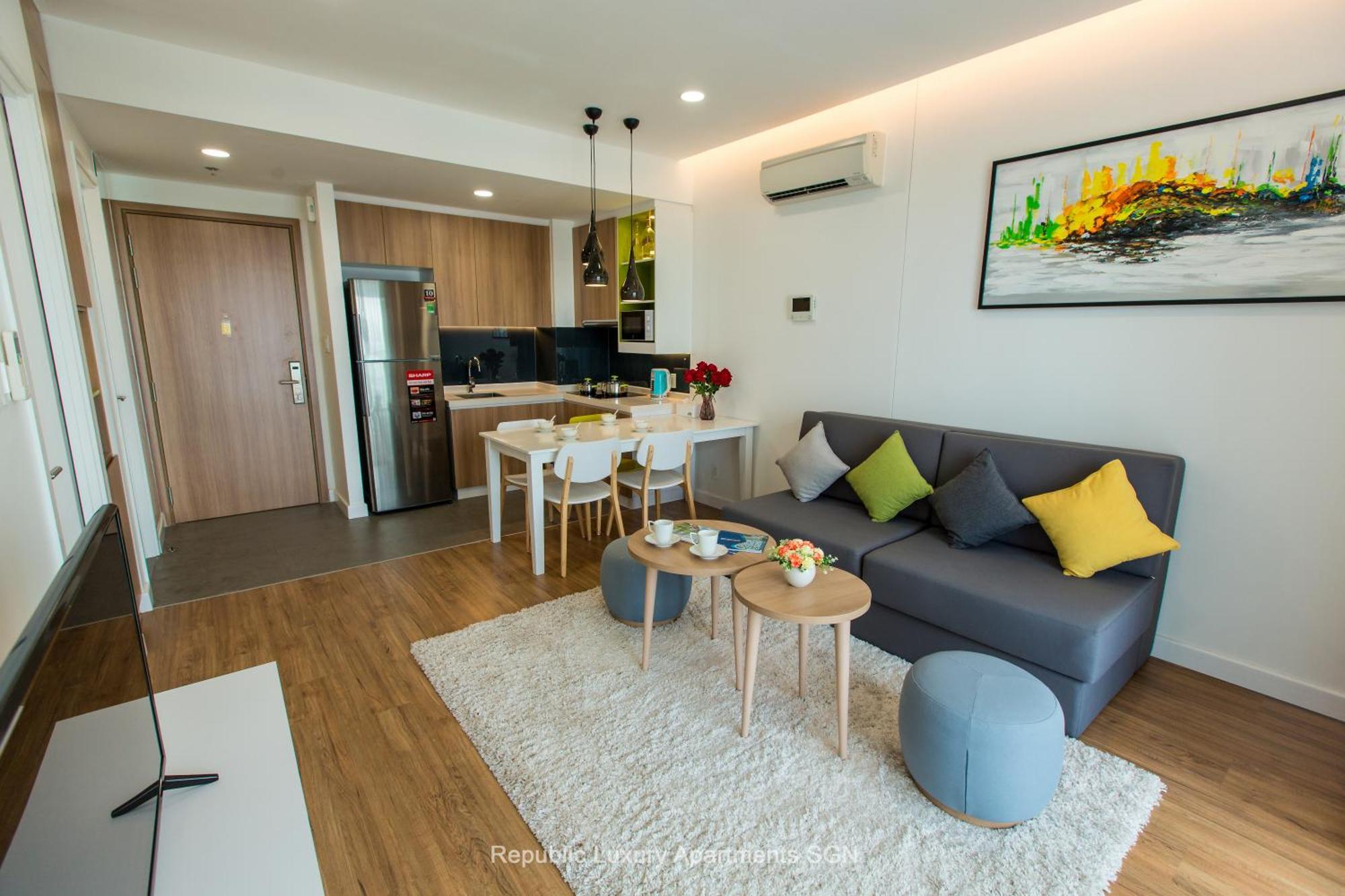 Republic Apartments Saigon Airport Ho Chi Minh Zewnętrze zdjęcie